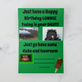 Carte Big Boy 4014 (Intérieur)