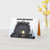 Carte Big Boy 4014 Anniversaire (Fleur jaune)