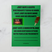 Carte Big Boy 4014 Anniversaire (Intérieur)