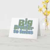 Carte Big Bro - Twins (Fleur jaune)