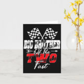 Carte Big Brother Des Deux Rapides Deuxième Anniversaire (Fleur jaune)