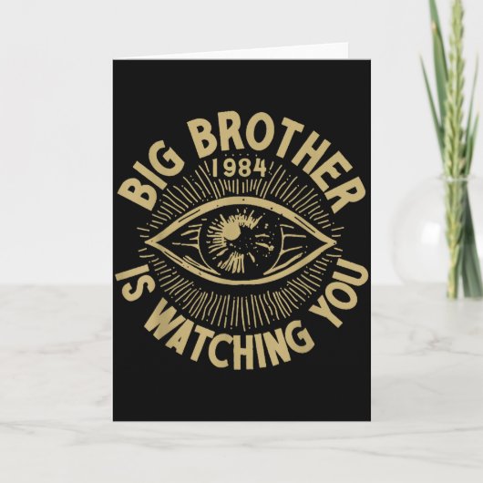 Carte Big Brother Vous Regarde (Devant)