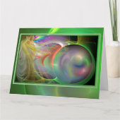 Carte BIG de bulles de savon qui soufflent (Devant)