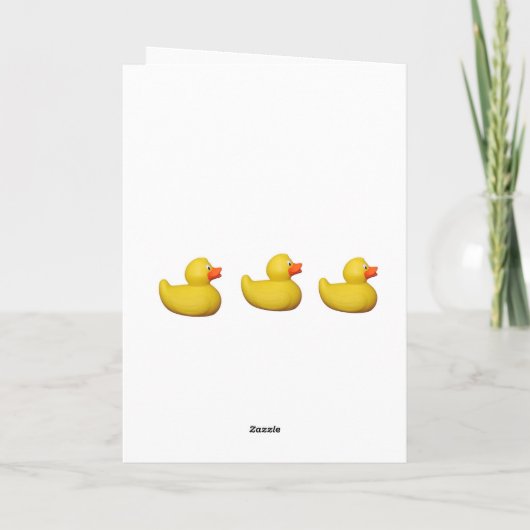 Carte Big Duck birthday (Dos)