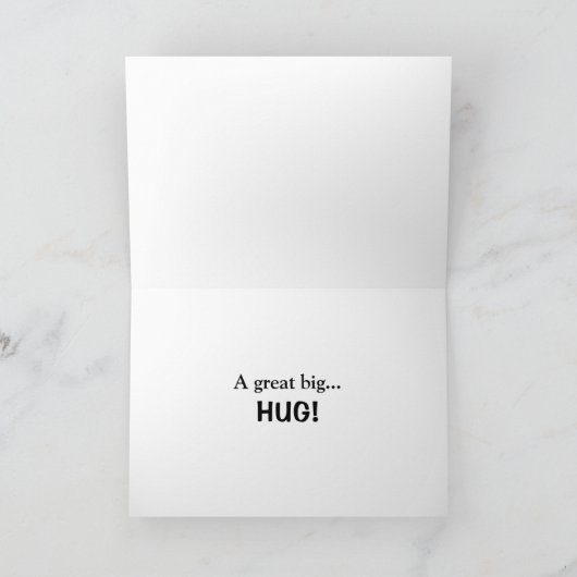 Carte Big Hug Card (Intérieur)