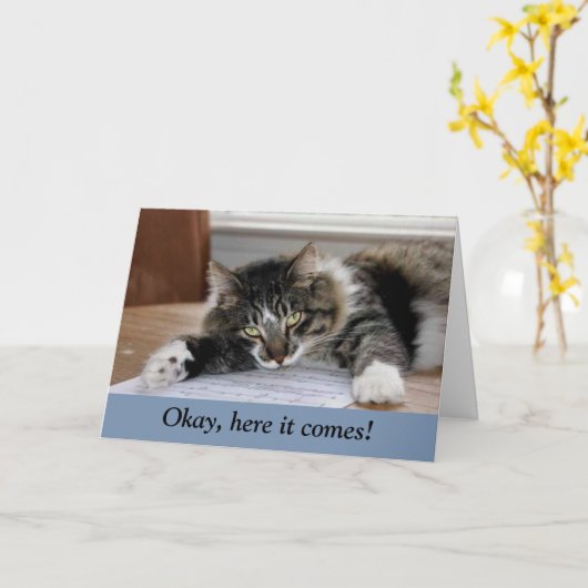 Carte Big Hug Card (Fleur jaune)