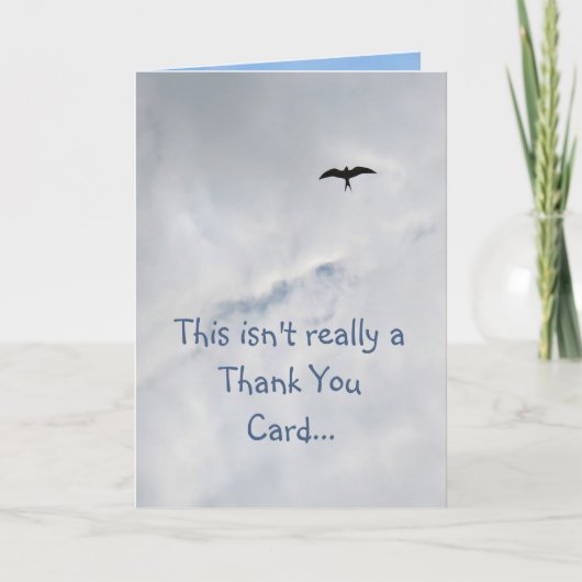 Carte Big Hug Thank You Note (Devant)