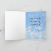 Carte Big Hug Thank You Note (Intérieur)