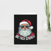 Carte Big Nick Energy Fun Père Noël Noël 1 (Devant)