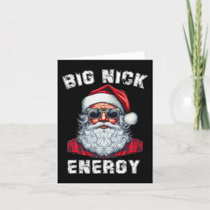 Carte Big Nick Energy Fun Père Noël Noël 4