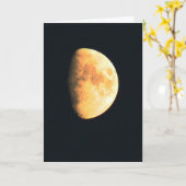 Carte Big Old Moon gccan (Fleur jaune)