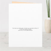 Carte BIG Retraite Félicitations JUMBO, Zion Narrows (Dos)