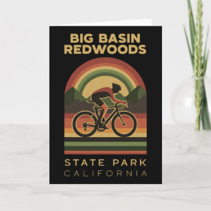 Carte Big Sin Redwoods State Park Vélo tout terrain