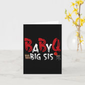 Carte Big Sis Byby Bbq (Fleur jaune)