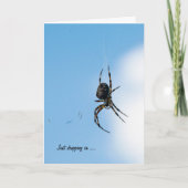 Carte Big Spider pour penser à vous (Devant)