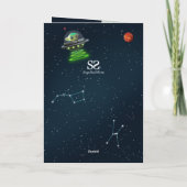 Carte Big Three avec photos | 3e Anniversaire Space Rock (Dos)