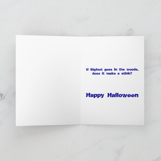 Carte Bigfoot (Intérieur)