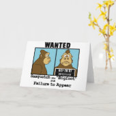 Carte Bigfoot (Fleur jaune)