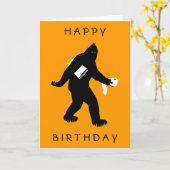 Carte Bigfoot a étonné (Fleur jaune)