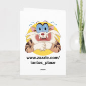 Carte Bigfoot a étonné (Dos)