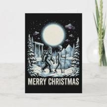 Bigfoot Alien OVNI Pyramide Noël Cryptide Mystère