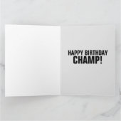 CARTE BIGFOOT ANNIVERSAIRE SOCIAL DISTANCING GREETING CA (Intérieur)