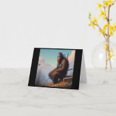 Carte Bigfoot Ninja (Fleur jaune)