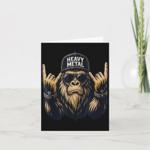 Carte Bigfoot Rocks Sasquatch Fête des Pères Mon père dé