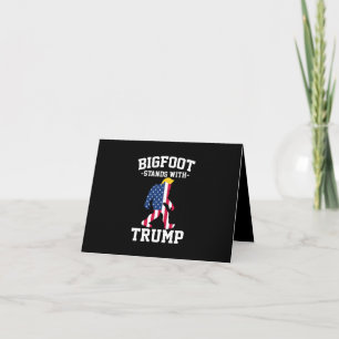 Carte Bigfoot Se Déplace Avec Les Élections Trump De 202