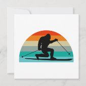 Carte Bigfoot Telemark Ski Arc-en-ciel (Dos)