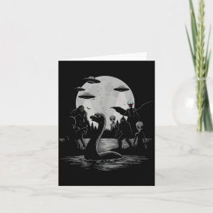 Carte Bigfoot Ufo Loch Ness Monster Mothman et aliens !