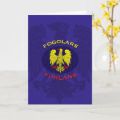 Carte Bigliet furlan (Fleur jaune)