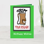 Carte Bijoux de golf (Devant)