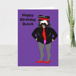 Carte biker, Bouton d'anniversaire heureux