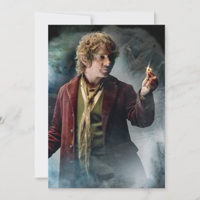 Carte BILBO BAGGINS™ Avec Bague (Devant)