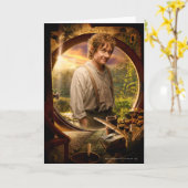 Carte BILBO BAGGINS™ dans le collage de bordures (Fleur jaune)
