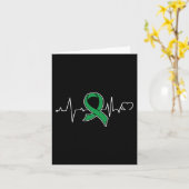 Carte Bile Duct Cancer Awareness Supporter Ruban (Fleur jaune)