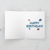 Carte Bill & Hill aimerait dire Joyeux anniversaire (Intérieur)