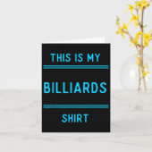 Carte Billard Équipe T Shirts Cadeaux. Joueurs Et Fans P (Fleur jaune)