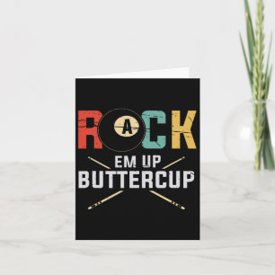 Carte Billard Joueur de billard Rack Em Up Boutique de t