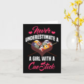 Carte Billard Joueuse de table Snooker Pyramide Billia (Fleur jaune)