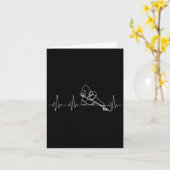 Carte Billard Ou Billard Heartbeat Funny Pool Billard (Fleur jaune)