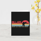 Carte Billard plus qu'une plaque (Fleur jaune)