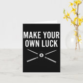 Carte Billard Pool Player Conception Avec Huit Balles Fa (Fleur jaune)