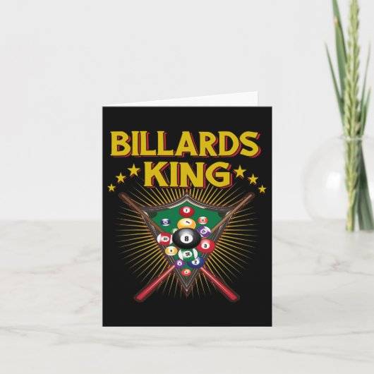 Carte Billard Snooker King Of Billiards 8 Pool (Devant)