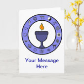 Carte Billet de Chalice (Fleur jaune)