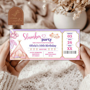 Carte Billet de fête d'anniversaire de Stwood
