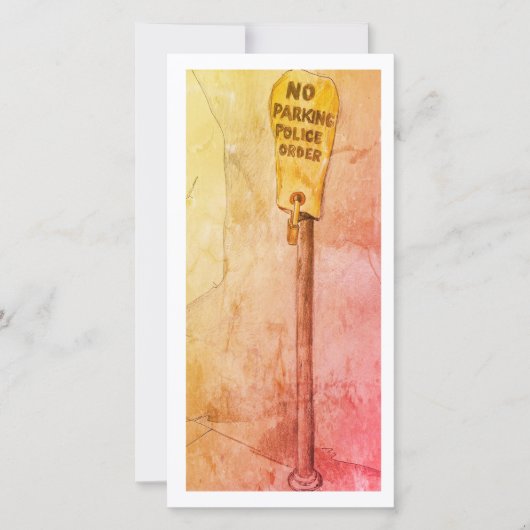 Carte Billet de stationnement (Devant)