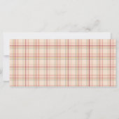 Carte Billet d'invitation pour le film de Noël (Dos)