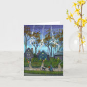 Carte Billet ou Billet à traiter (Fleur jaune)